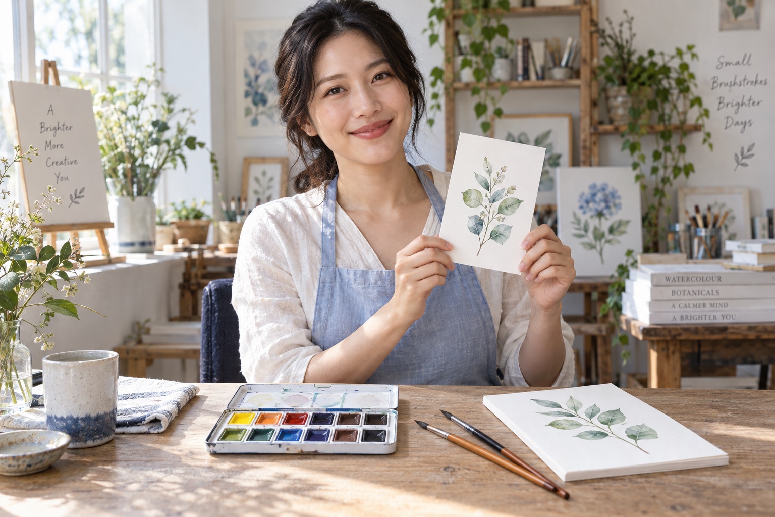 June Park with Start Painting Kit